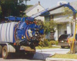 Eduction (Suction) Vacuum Truck